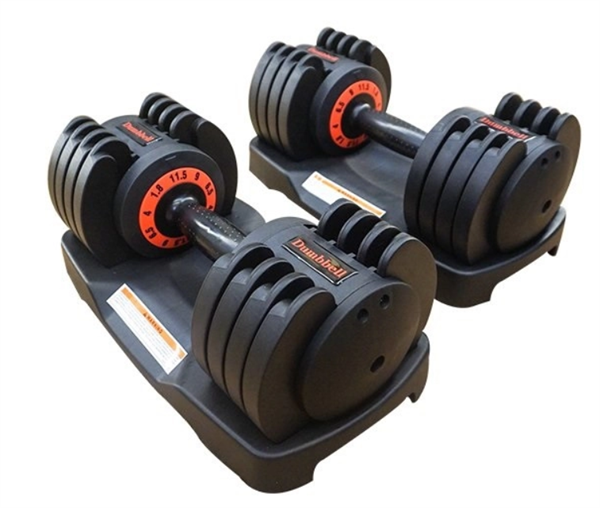 Tạ tay điều chỉnh 11,5kg ( 2 tay = 23kg )